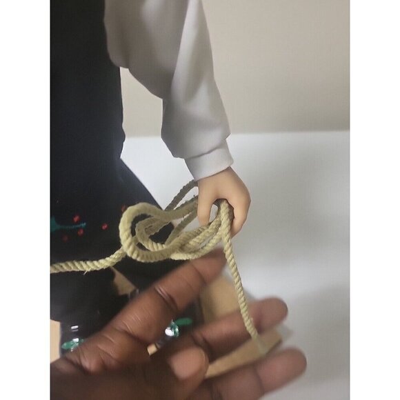 Vintage Holiday Time Dancing Animated Cowboy Santa Wish You Merry Christ… - Picture 9 of 16